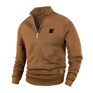 เสื้อแจ็กเก็ตมีซิปสำหรับผู้ชายเสื้อแจ็คเก็ตกันหนาวผ้าฟลีซสำหรับใส่ในอากาศหนาวเหมาะสำหรับการผจญภัยกลางแจ้งในฤดูหนาวและแฟชั่นประจำวัน - Product Image 1