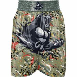 Pantalones cortos de lucha BJJ de Jiu Jitsu de boxeo MMA para hombre personalizados de alta calidad, función de estiramiento por sublimación para ropa de artes marciales - Product Image 1