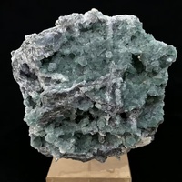 Spécimen minéral de haute qualité, fluorite naturelle octaédrique, amas de cristaux, cristaux de fluorite rares pour la guérison par le Reiki et l'exposition