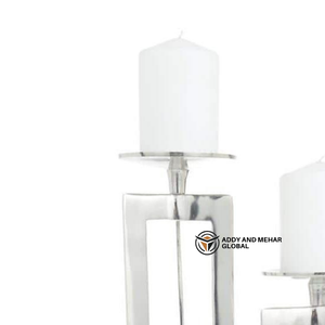 Candelabro Moderno con Base de Resina de Hueso, Decoración para el Hogar de San Valentín y Navidad, Ecológico, Duradero, de Alta Calidad, Hecho a Mano - Product Image 3