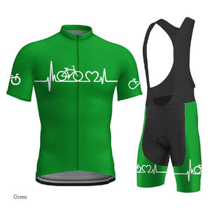 ชุดเสื้อปั่นจักรยานผู้ชายคุณภาพสูงชุดเครื่องแบบลำลองแห้งเร็วระบายอากาศได้ดีน้ำหนักเบาสวมใส่สบาย - Product Image 1