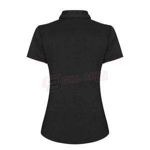 Haute qualité femmes pour Polo Golf T-Shirts respirant et évacuant l'humidité impression numérique Style décontracté toile tissu - Product Image 2
