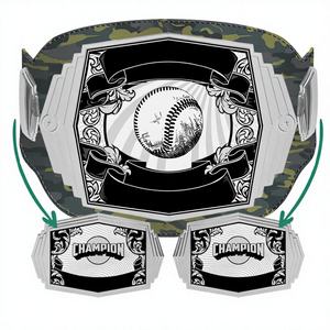 Ceinture de champion avec logo personnalisé pour adultes avec styles en aikido samouraï grappling taekwondo jiu-jitsu karaté judo boxe - Product Image 1