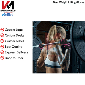 Guantes Deportivos Transpirables sin Dedos para Hombre y Mujer, Guantes Acolchados para Levantamiento de Pesas, Entrenamiento, Fitness, Ejercicio, Color Negro - Product Image 5