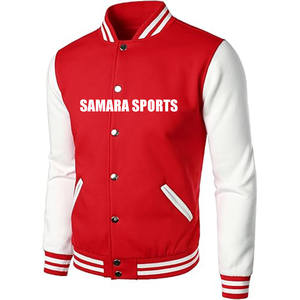 OEM venta al por mayor de los hombres Letterman equipo Varsity chaquetas personalizadas bordadas a prueba de viento de la calle chaqueta para los hombres - Product Image 2