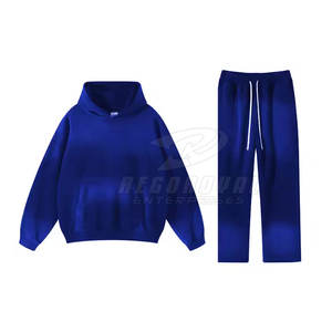 Dernier modèle de survêtements de détresse en hiver Survêtement de détresse décontracté à manches longues couleur personnalisée à vendre - Product Image 3