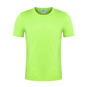 2023 camiseta de Fitness para hombre con logotipo personalizado patrón sólido Slim Fit 220 gramos ropa de gimnasio de punto Casual entrenamiento camiseta en blanco - Product Image 5