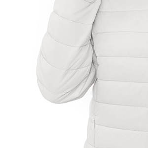 แจ็คเก็ตพัฟเฟอร์ผู้หญิงขายส่ง ระบายอากาศ กันลม สีพื้น เรียบง่าย แฟชั่น ซิปยาว อุ่น กันน้ำ - Product Image 5