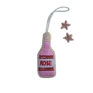 Elegant Seed Beads Embroidery Personalized Keychain Fashionable Seed Beaded Embroidery <b>Craft</b> Keychain - Product Image 3