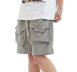 Beach Sublimated Wholesale <b>Zipper</b> Pocket Blank Jogger Workout Polyester Summer Custom Boxing Double Layer Mesh Men'S Gym <b>Shorts</b> - Product Image 1