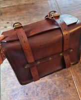 Sac en cuir 4 mm pour porte-bagages arrière Vespa.