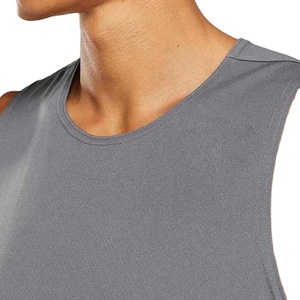 Débardeurs d'entraînement pour hommes, vêtements de sport d'été sans manches, hauts personnalisés pour hommes, t-shirt sans manches - Product Image 3