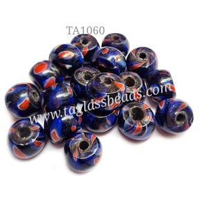 Cuentas de cristal de mezcla Millefiori hechas a mano para joyería de alta colección y decoración del hogar tamaños surtidos a la venta-cuentas de cristal de Murano - Product Image 6
