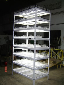 Étagère de culture de tissus avec éclairage LED, étagère de culture de plantes de laboratoire robuste pour la micropropagation, la croissance in vitro, la recherche - Product Image 3