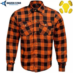 Camisa de Franela Premium para Motociclistas, % Algodón, Transpirable, Resistente al Viento, Colores y Logotipos Personalizables, Equipo de Protección para Todas las Estaciones - Product Image 1