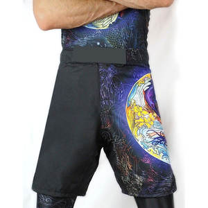 Short MMA personnalisé de haute qualité Micro tissu imprimé par sublimation prix d'usine pour votre propre conception vêtements d'arts martiaux - Product Image 2