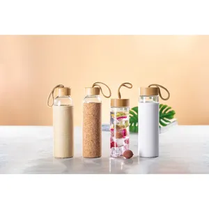Narpok Sustainable Glass Water Bottle Eco-Friendly <b>Drinkware</b> - Product Image 2