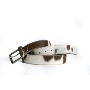 Ceinture en cuir de qualité supérieure avec boucle en métal en cuir de buffle de haute qualité, accessoire de mode durable, ceintures en cuir de vache - Product Image 5