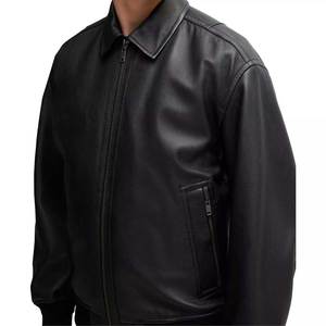 Winter <b>Men</b> <b>Bomber</b> <b>Jacket</b> Wholesale Factory Price Custom Logo Streetwear <b>Varsity</b> Baseball Style Casual Fashion Outerwear <b>Jackets</b> - Product Image 4