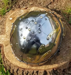 Casque Viking Art déco fer léger extérieur guerre armure reconstitution cadeau finition Antique guerrier bataille Protection réplique - Product Image 4