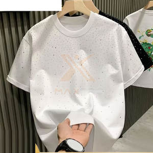 Camisetas de Hombre con Cuello Redondo, Estilo Nuevo, Hechas a Medida, de Algodón y Poliéster, Camisetas de Hombre Más Vendidas - Product Image 3