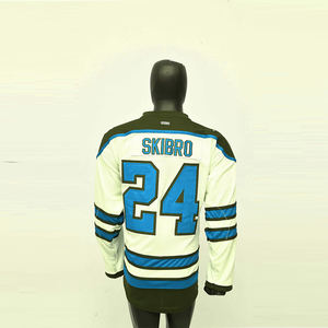 Jersey de hockey sobre hielo de malla de poliéster OEM 2025 para hombres Jersey de Hokey de hielo hecho a medida Fabricante de calidad superior en Pakistán - Product Image 4