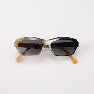 Gafas ecológicas con cuerno, montura de cuerno de búfalo, gafas elegantes hechas a mano para la comodidad diaria unisex de Tradebyd - Product Image 2