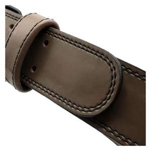 Cinturón de entrenamiento de gimnasio ligero de alta calidad 100% Nylon Premium con cinturón de levantamiento de pesas de acero y PVC - Product Image 2