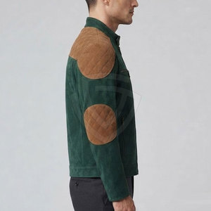 Fashion Forward <b>Suede</b> <b>Leather</b> <b>Jacket</b> For Men Made From Genuine <b>Suede</b> With Classic Comfortable Fit And Daily Wear Appeal - Product Image 6