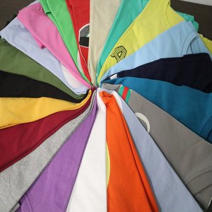 Camiseta 100% de algodón con Logo impreso personalizado para hombre, venta al por mayor, Color sólido, transpirable, moda de verano, buena calidad - Product Image 6