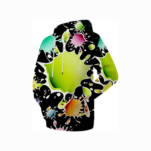 2022 nueva llegada sudaderas con capucha con cremallera de tinte de corbata personalizadas sudaderas de invierno de tela de poliéster/algodón duraderas Stock personalizado para hombres - Product Image 2