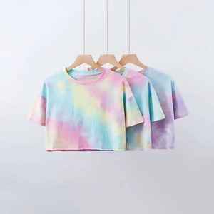 2025 OEM personalizado mujer Crop Top Camiseta 100% algodón ligero en blanco Sexy mujer Fitness Crop Top camisetas - Product Image 6