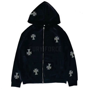 Último estilo hombres Rhinestone chándal tela suave hombres Rhinestone chándal nuevo diseño hombres Rhinestone chándal para venta en línea - Product Image 2