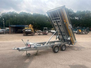 Remorque à benne basculante intégrale en alliage d'aluminium Bigtex, neuve et d'occasion, avec basculement hydraulique, capacité de charge >30000 kg à l'origine, vente en gros et livraison rapide - Product Image 1
