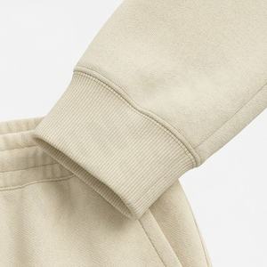 Conjuntos Deportivos de Felpa de Algodón Puro para Mujer, Elegantes, con Etiqueta de Logotipo Personalizable, de Alta Calidad, Suaves y Cálidos para Gimnasio - Product Image 6