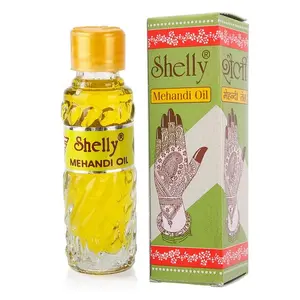 Shelly Mehendi-Olie Henna-Olie Natuurlijk Henna-Oliepakket Van 12 Voor Donkere Henna Op Handen