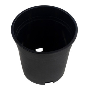 Maceta Redonda de 1.5L con Borde, 14x14cm, de Plástico PP Biodegradable, con Patrón Cuadrado, para Plántulas - Product Image 4