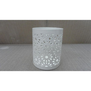 Home Decoration Premium Quality Iron Votive Holder Leaf Cut out <b>work</b> Metal Powder Coated Votive <b>Stand</b> - Product Image 4