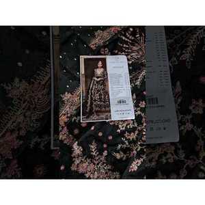 Hussain Rehar Edición de Lujo Formal '25-PATHAAR TC-1355 Vestido Anarkali Lehenga Choli de Seda, Salwar Sari Pakistaní - Product Image 2