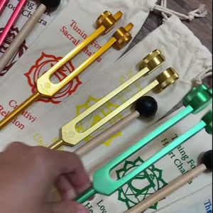 Juego de 8 Diapasones de Chakra con Peso por Color para Sanación, con Bolsas de Chakra Marcadas - Product Image 3