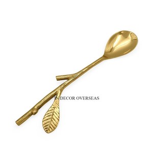 Asas hechas de mármol blanco de la mejor calidad para juego de cubiertos de aspecto atractivo con acabado antiguo de cobre y metal del fabricante indio - Product Image 2