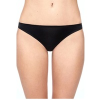Tanga de Algodón y Spandex de Cintura Media, Tejido de Punto, Transpirable, Antiestático, de Secado Rápido, Ecológico, Sólido, Sin Costuras, Personalizable