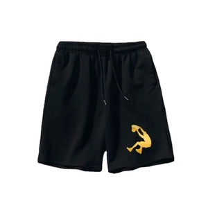 2025 short d'entraînement de basket-ball en pur coton personnalisable nom de l'équipe short de jogging respirant - Product Image 5