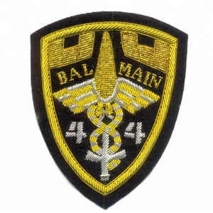 OEM Hand Embroidered Wings Badge Fabric <b>Material</b> Wholesale Price Service - Product Image 6