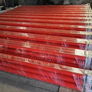 Tuberías para la Lucha Contra Incendios, Sistema de Protección Contra Incendios, Tubo de Acero al Carbono ERW, Tubo Ranurado, Tubo de Acero Metálico con Recubrimiento Epóxico Rojo - Product Image 2