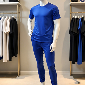 Hombres Jogging Multi Panel Camisetas Y Pantalones Chándal Hombres Ropa Deportiva Correr Chándal Hombres - Product Image 5