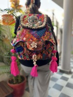 Tas Banjara Desainer Baru 2026 Buatan Tangan Ransel Vintage Boho Multifungsi Grosir Produk Massal Tas Wanita Bergaya