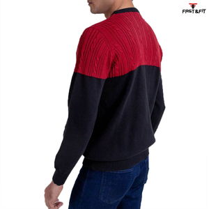 Best Quality Factory Hot Selling Printed Factory Latest Men Fashionable Anti-Wrinkle Knitted Pullover Winter <b>Sweater</b> Front Logo - Product Image 3