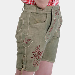 Tendance authentique Lederhosen conception personnalisée tissu de qualité supérieure allemand Oktoberfest tenue bavaroise vente en gros OEM - Product Image 4
