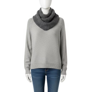 Écharpe en coton tricoté extensible dans les quatre sens, douce, respirante, légère, tissu chaud, à porter en extérieur, voyage, accessoire de mode, vente en gros - Product Image 1